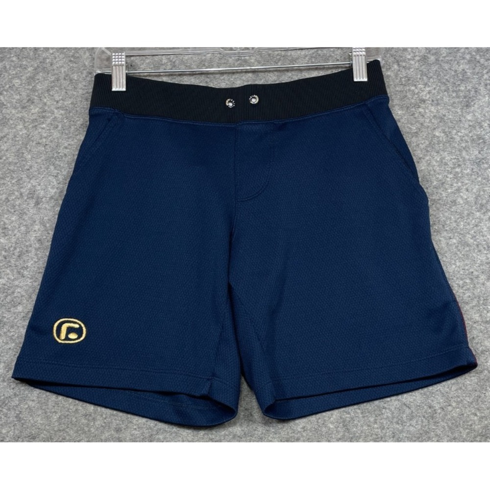Rufskin Shorts Navy Blue Black Small Mesh Athletic Running Gym Gay Interest